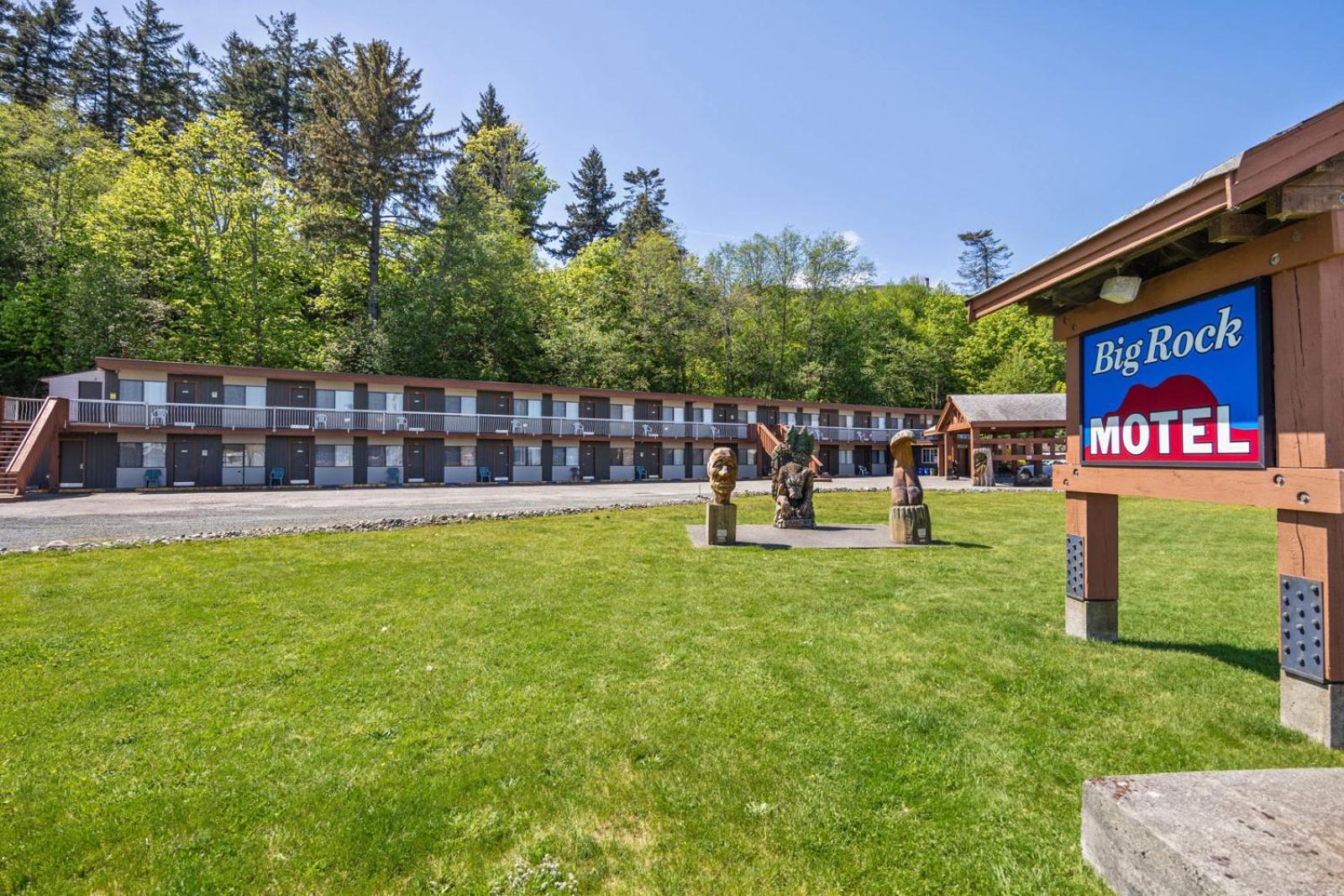 Big Rock Motel Campbell River Kültér fotó